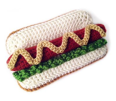 Crochet Hot Dog
