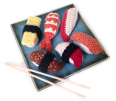 Crochet Sushi